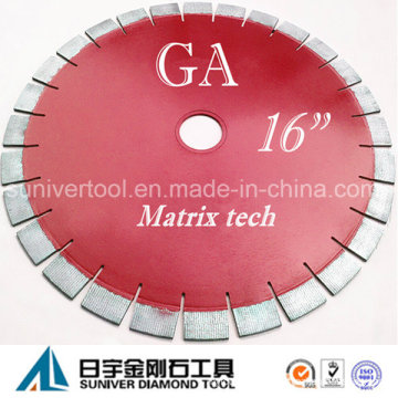 Gp 16"*25mm Satisfactory Result Diamond Granite Cutting Saw Blade